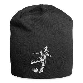 Soccer - Jersey Beanie - black - Front