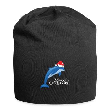 dolphin - Jersey Beanie - black - Front