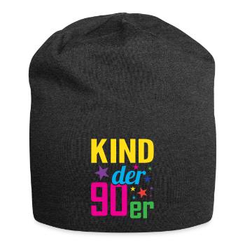 Enfant des années 90 - Bonnet en jersey - charbon - Devant