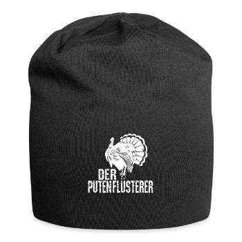 Putenflüsterer Truthahn Liebhaber - Jersey-Beanie - Schwarz - Vorne