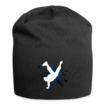 Breakdance splash - Jersey Beanie - black - Front