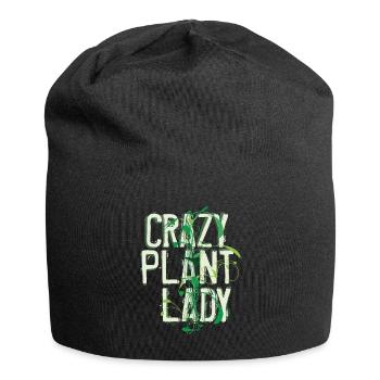 Dame plante fou - Bonnet en jersey - noir - Devant