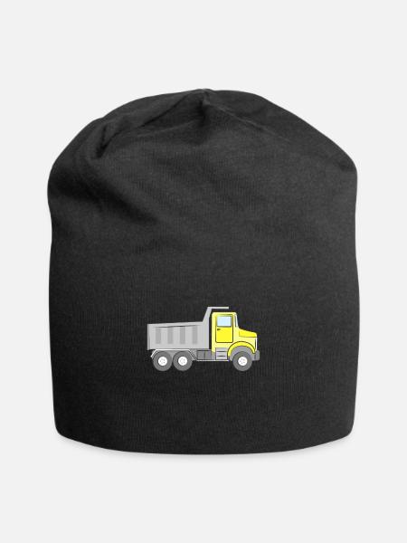 Kipplaster - Jersey-Beanie - Schwarz