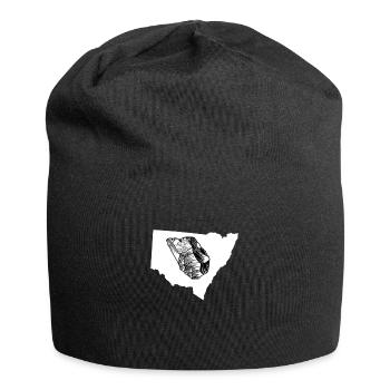 Stone - Jersey Beanie - black - Front