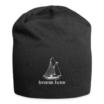 Adventure Awaits - Jersey Beanie - black - Front