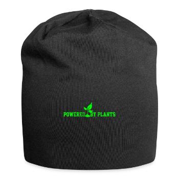 Powered by plants - Jersey Beanie - black - Front
