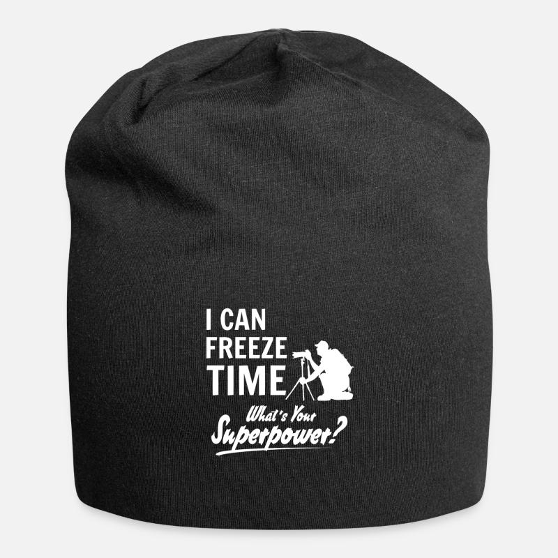 photography - Jersey Beanie - black