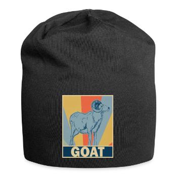 chèvre - Bonnet en jersey - noir - Devant