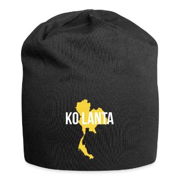 Ko Lanta Thaïlande Koh Lanta Souvenir - Bonnet en jersey - noir - Devant