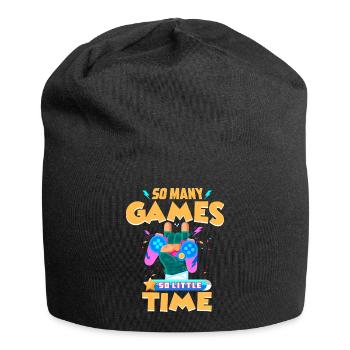 Gaming - Bonnet en jersey - noir - Devant