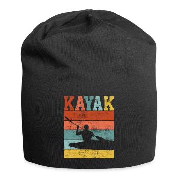 KAJAK KAJAK - Jersey-Beanie - Schwarz - Vorne