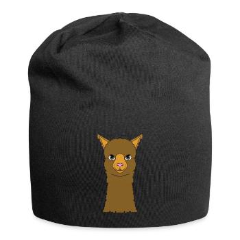 Lama - Jersey Beanie - black - Front