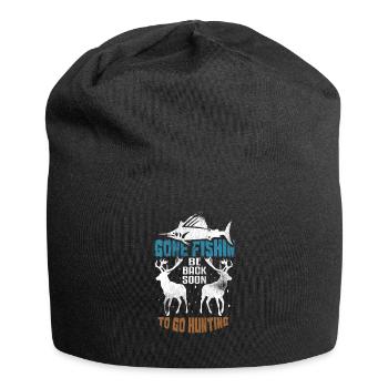 Allé pêcher Huntin - Bonnet en jersey - noir - Devant