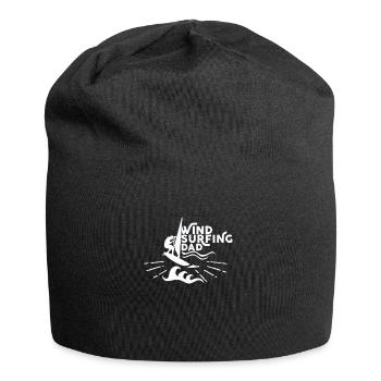 Planche à voile Surfeur Windsurfing Cadeaux - Bonnet en jersey - noir - Devant