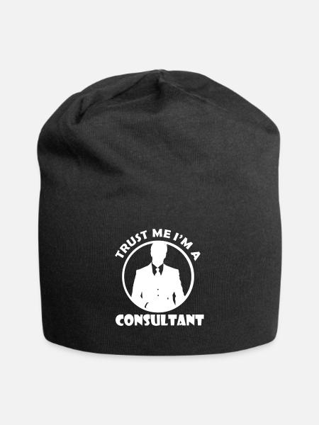 Trust me I'm a Consultant - Berater - Jersey-Beanie - Schwarz