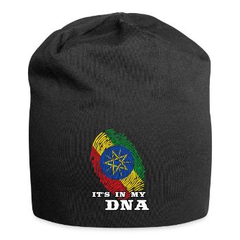 Ethiopia - It's in my DNA - Jersey Beanie - black - Front