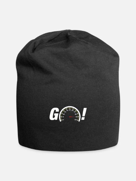 Voiture de sport - Bonnet en jersey - noir