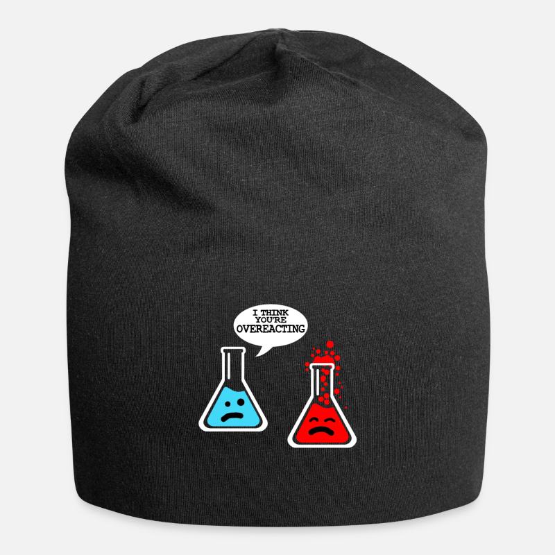 chimie - Bonnet en jersey - noir