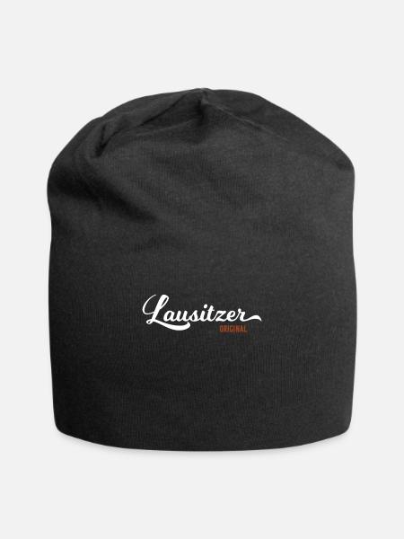 Lausitzer Original T-Shirt - Jersey-Beanie - Schwarz