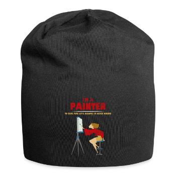 Painter artist - Jersey Beanie - black - Front