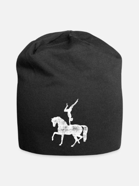 Voltigieren - Jersey-Beanie - Schwarz