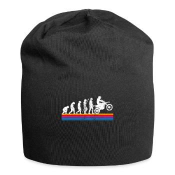 Motocross Dirtbike Evolution - Jersey-Beanie - Schwarz - Vorne
