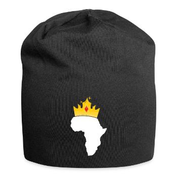 African King TShirt pour Homme Garçon Africa Crown - Bonnet en jersey - noir - Devant