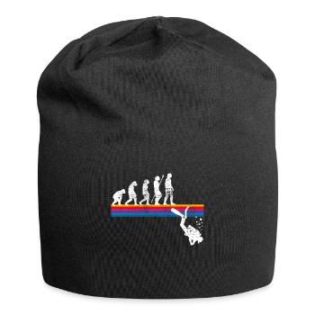 Tauchen - Jersey-Beanie - Schwarz - Vorne