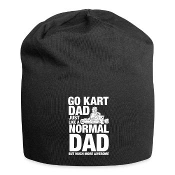 Sportif Go Kart Papa - Bonnet en jersey - noir - Devant