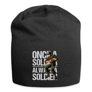 American Soldier Idée cadeau - Bonnet en jersey - noir - Devant