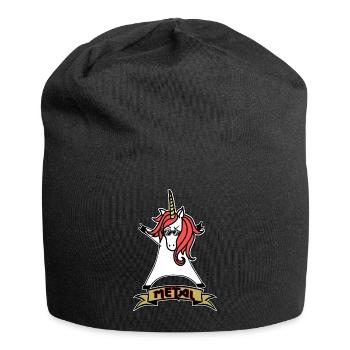 Licorne Métal - Licorne - Métal - Musique - Bonnet en jersey - noir - Devant