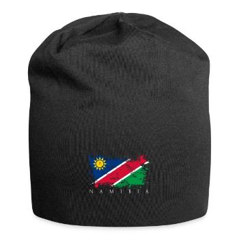 Namibie Afrique Drapeau Drapeau Personnes État Fierté Pays - Bonnet en jersey - noir - Devant