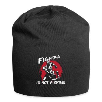 Jiu-Jitsu kämpfen - Jersey-Beanie - Schwarz - Vorne