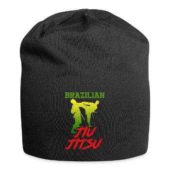 Brazilian Jiu Jitsu gift - Jersey Beanie - black - Front