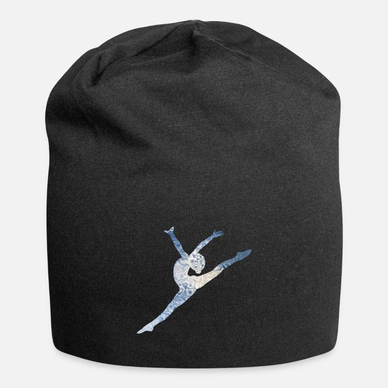Ballett Sprung - Jersey-Beanie - Schwarz