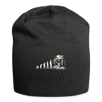 Evolution canoe angler white - Jersey Beanie - black - Front