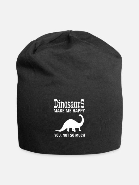 dinosaure - Bonnet en jersey - noir