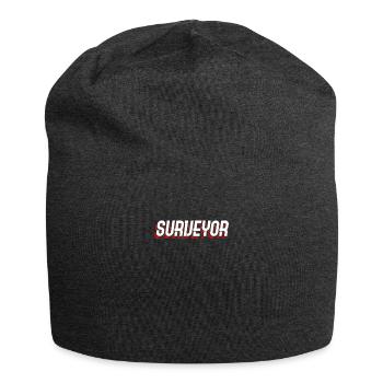 Landvermesser - Jersey-Beanie - Anthrazit - Vorne