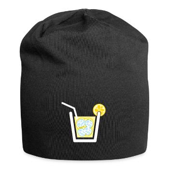Limonade cadeau boisson soda été - Bonnet en jersey - noir - Devant