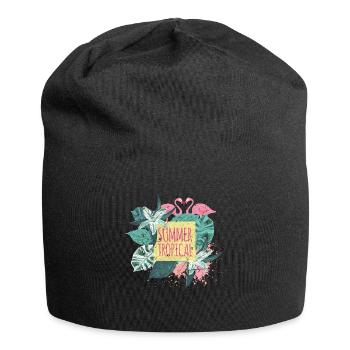 Summer Paradise - Jersey Beanie - black - Front