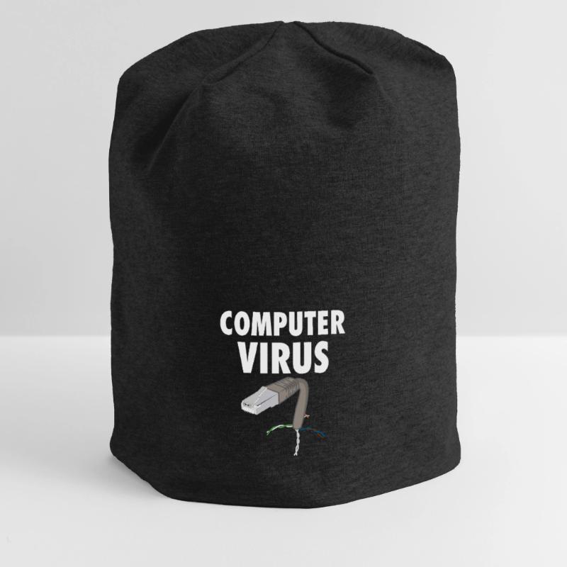virus informatique pc trojan mailware spyware graphique Bonnet en jersey
