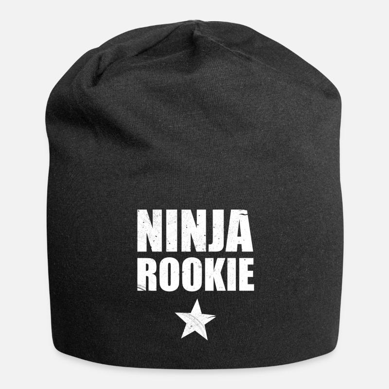 Ninja Warrior - Recrue Ninja - Bonnet en jersey - noir