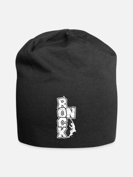 Klettern - Jersey-Beanie - Schwarz