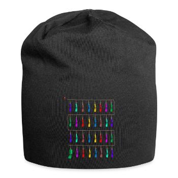 Fallas de Valencia Mascleta Piro Pyro Fireworks - Jersey-Beanie - Schwarz - Vorne