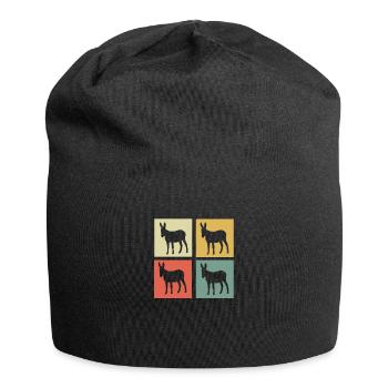 L’âne - Bonnet en jersey - noir - Devant