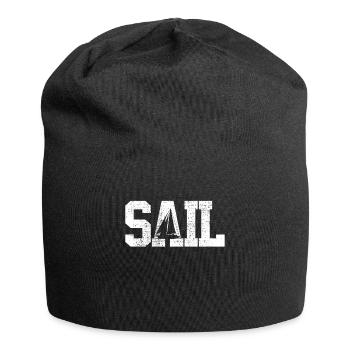 Voile voile voile - Bonnet en jersey - noir - Devant