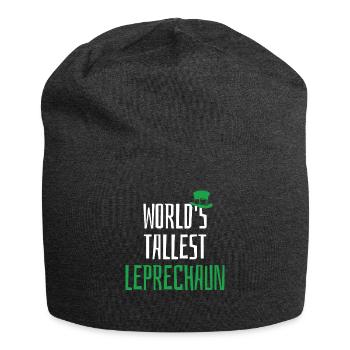 ST PATRICKS DAY LEPRECHAUN - Jersey Beanie - charcoal grey - Front
