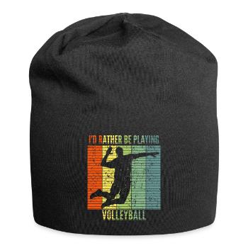 Volleyball - Jersey Beanie - black - Front
