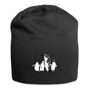 Atypical Penguins Famille Adelie Chinstrap - Bonnet en jersey - noir - Devant