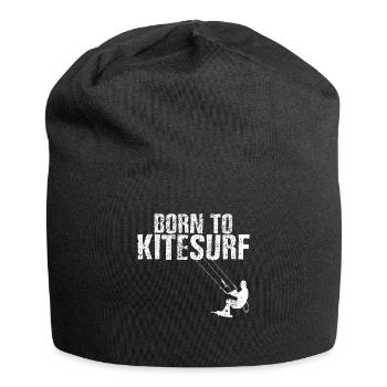 Kitesurfer - Jersey-Beanie - Schwarz - Vorne